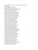 Poèmes " Poètes de sept ans " (Lettre à Pavel Demeny, 10 juin 1871)
