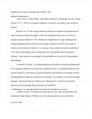 Étude du supplément du journal Au voyage autour de monde de Louis-Antoine de Bougainville par Diderot
