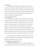 La désertification