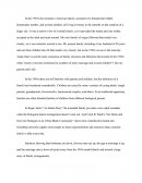 L'évolution de la famille (texte en anglais)