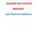 Dossier patrick modiano bac francais 1ere