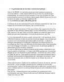 Le particularisme du territoire en droit international