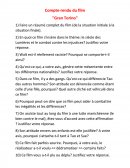 Compte Rendu d'un Film