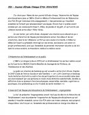 Journal d'étude clinique cas