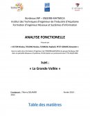 Analyse Fonctionelle