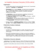 La tragédie classique française