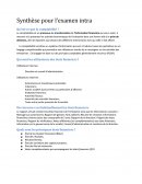 Résumé comptabilité