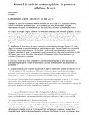 Commentaire Cass 3e civ 11 mai 2011