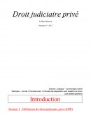 Droit judiciaire privé L3