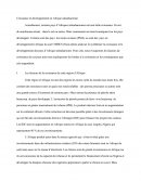 Croissance et développement de l'Afrique subsaharienne