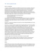 Droit constitutionnel