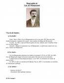 Biographie de Maupassant