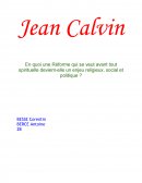 Série de question sur Jean Calvin