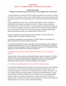 La loi pénal et le status juridique du foetus