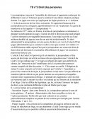 TD Droit Privé