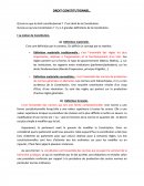Droit constitutionnel