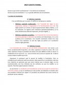 Droit constitutionnel