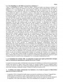 La V ème République est-elle fidèle au projet de ses fondateurs ?