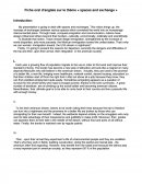 Spaces and exchanges