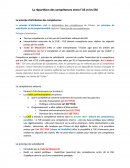 La répartition des compétences entre l'UE et les Etats membres