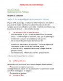 SCIENCE POLITIQUE