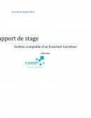 Rapport de stage assistant comptable