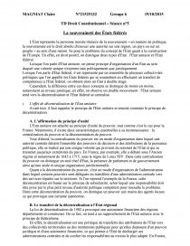 dissertation juridique sur letat unitaire et letat federal