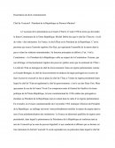 Dissertation chef de l'exécutif