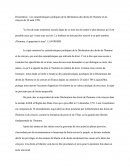 Dissertation : les caractéristiques de la Déclaration des droits de l'homme et du citoyen de 1789.