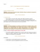 Fiche - Fonctionnement des Societes Commerciales