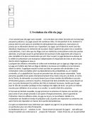 L'évolution du juge