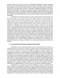 Conflit de loi dans le temps dissertation juridique