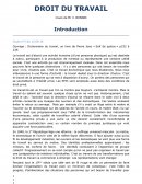 Droit du travail