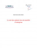 Le sort des salariés lors du transfert d'entreprise