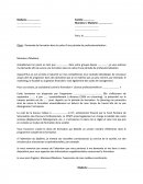 Demande de formation dans le cadre d’une période de professionnalisation