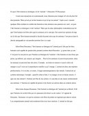 En quoi l’être humain se distingue-t-il de l’animal ? (Descartes VS Rousseau)