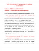 Contexte d’apparition du Droit administratif