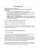 Cours de droit administratif de deuxième année