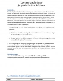 dissertation sur jacques le fataliste de diderot dissertation sur jacques le fataliste de diderot