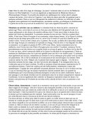 Analyse pratique professionnelle en médecine interne
