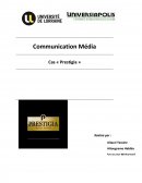 Cas prestigia - Communication action publicitaire
