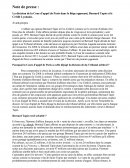 La décision de la Cour d'appel de Paris dans le litige opposant, Bernard Tapie et le Crédit Lyonnais.