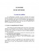 Guide note de synthèse éco