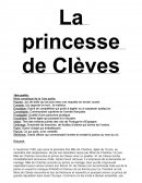 La princesse de clèves résumé et mots compliquer