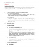 Problème relationnel entre les assistantes des services Formations individuelles et Formations entreprises lié à la prise en charge de l’accueil téléphonique d’une qualité insuffisante.