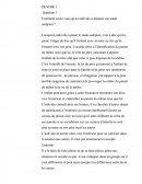 Imaginez une métaphore, un symbole de l'inconscient et commentez
