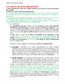 Cours sources droit administratif