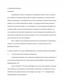 La globalisation financière cas