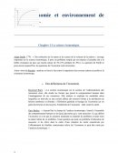 Macro-économie et environnement de l’entreprise.