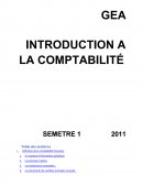 Introduction a la comptabilité cas